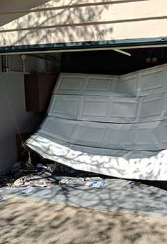 Crashed Door Replacement & New Garage Door Installation – Spring Valley, CA