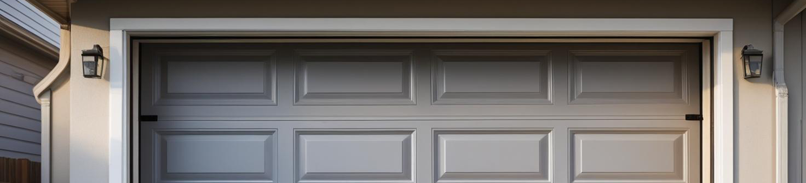 Contemporary residential garage door showcasing the latest smart and energy-efficient technologies in Alpine, California for 2025.